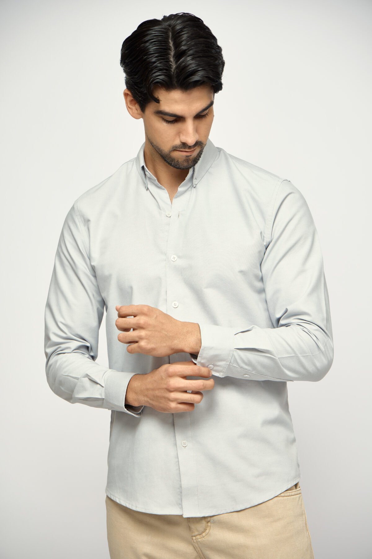 Camisa Wellington Gris Cenizo - Imagen 4