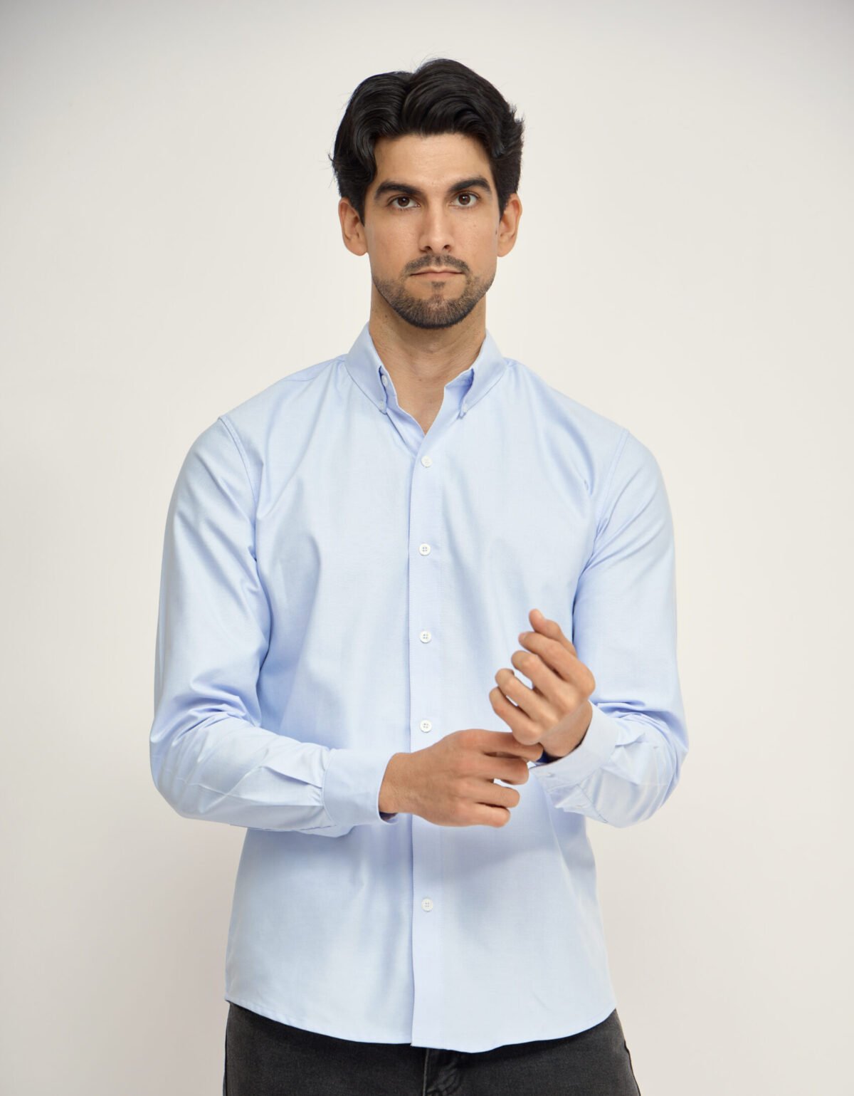 Camisa Wellington Celeste